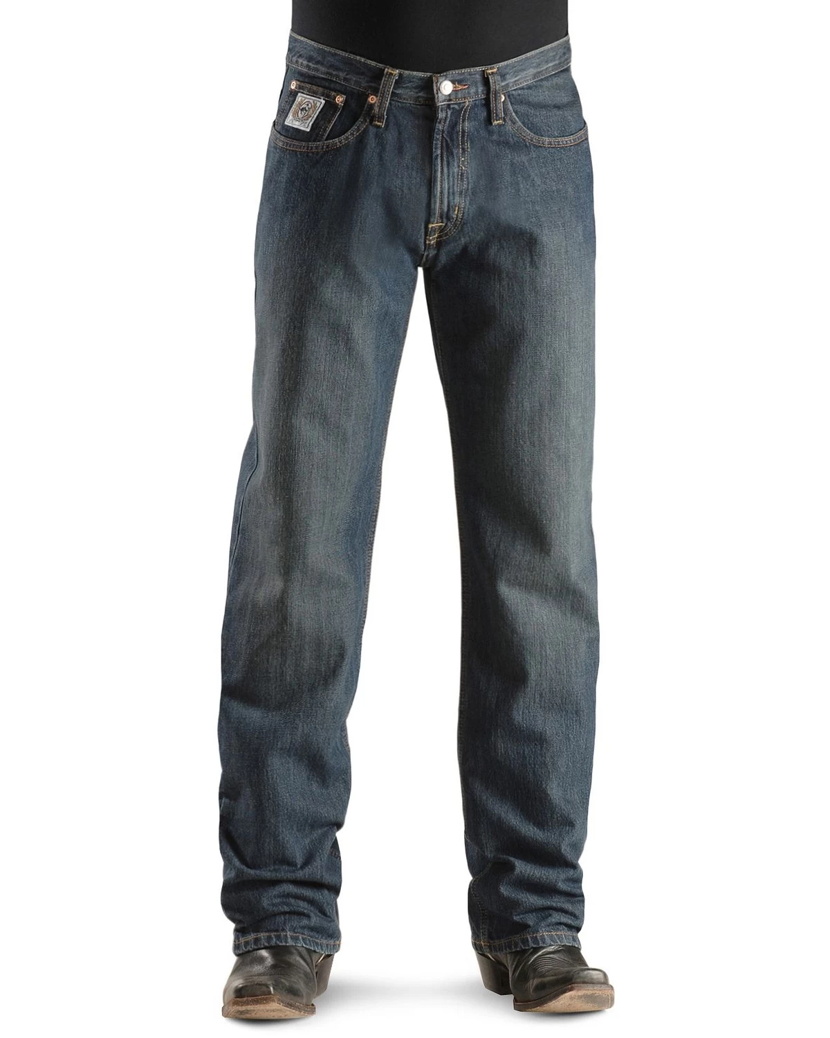 Cinch Jeans - White Label Relaxed Fit Denim Jeans Dark Stonewash 4 Cinch Jeans - White Label Relaxed Fit Denim Jeans Dark Stonewash - Image 2