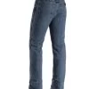 Wrangler Men's PBR Medium Wash High Rise Slim Jeans 2 Wrangler Men's PBR Medium Wash High Rise Slim Jeans -Western Cowboy Clothing Store 010A43 LY P1
