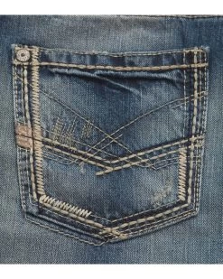 Ariat Men's M5 Ridgeline Medium Wash Slim Straight Jeans 11 Ariat Men's M5 Ridgeline Medium Wash Slim Straight Jeans -Western Cowboy Clothing Store 010C80 GR D2