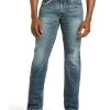 Ariat Men's M5 Ridgeline Medium Wash Slim Straight Jeans -Western Cowboy Clothing Store 010C80 GR P1