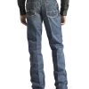 Ariat Men's M4 Gulch Medium Wash Relaxed Low Rise Bootcut Jeans -Western Cowboy Clothing Store 010D88 CU P1