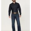 Wrangler Retro Men's Medium Wash Low Rise Relaxed Bootcut Jeans -Western Cowboy Clothing Store 010L51 88 P1