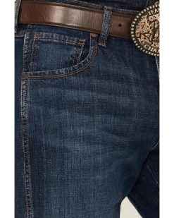 Wrangler Retro Men's Medium Wash Low Rise Relaxed Bootcut Jeans -Western Cowboy Clothing Store 010L51 88 P2