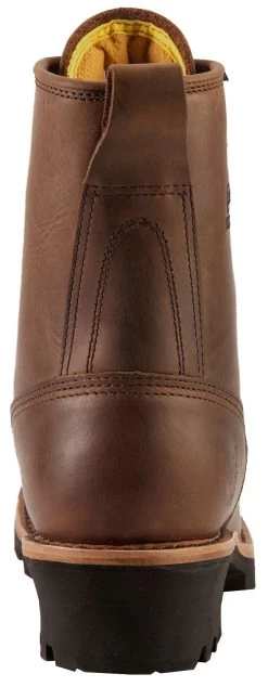Chippewa Men's Lace-Up Logger Boots - Steel Toe -Western Cowboy Clothing Store 050G62 G4 BK