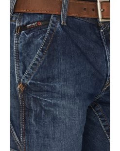 Ariat Men's FR M4 Relaxed Workhorse Relaxed Fit Bootcut Jeans -Western Cowboy Clothing Store 0862U6 N9 P2
