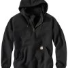 Carhartt Rain Defender Paxton Hooded Zip Mock Sweatshirt - Big & Tall -Western Cowboy Clothing Store 086H68 89 P1