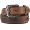Cody James Men's Vintage Studded Concho Belt