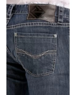 Rock & Roll Denim Men's Small "V" Reflex Revolver Slim Straight Jeans -Western Cowboy Clothing Store 2000212741 402 P2