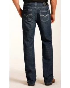 Rock & Roll Denim Men's FR Double Barrel Relaxed Fit Bootcut Jeans