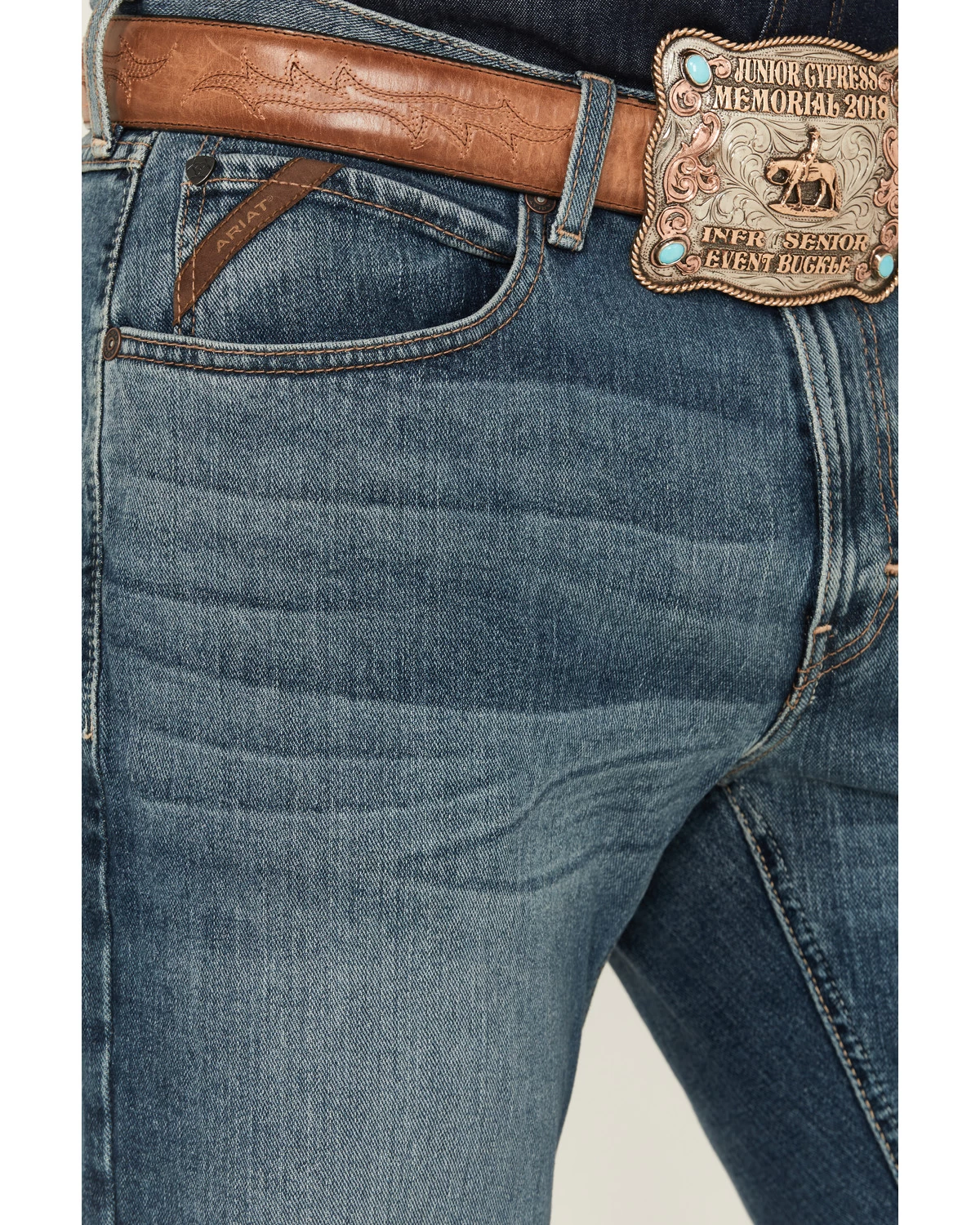 Ariat Men's M4 Legacy Stretch Bootcut Jeans 4 Ariat Men's M4 Legacy Stretch Bootcut Jeans - Image 2