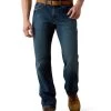 Ariat Men's Rebar M3 Loose Fit Sierra Wash Straight Jeans -Western Cowboy Clothing Store 2000222947 402 P1