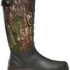 LaCrosse Men's 4X Alpha Realtree Xtra Green Snake Boots - Round Toe -Western Cowboy Clothing Store 2000226195 340 P1