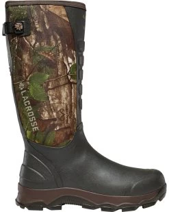 LaCrosse Men's 4X Alpha Realtree Xtra Green Snake Boots - Round Toe