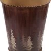 HiEnd Accents Clearwater Pines Waste Basket -Western Cowboy Clothing Store 2000229760 200 P1