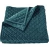 HiEnd Accents Teal Velvet Twin Quilt -Western Cowboy Clothing Store 2000229883 442 P1