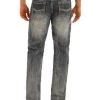 Rock & Roll Denim Men's Double Barrel Small "V" Straight Leg Jeans 2 Rock & Roll Denim Men's Double Barrel Small "V" Straight Leg Jeans -Western Cowboy Clothing Store 2000241161 402 P1