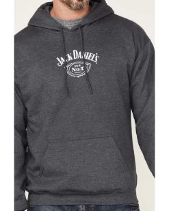 Jack Daniel's Men's Label Pullover Hoodie -Western Cowboy Clothing Store 2000244422 021 P3