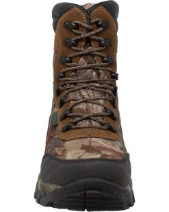 Ad Tec Men's 10" Real Tree Camo Waterproof 400G Hunting Boots -Western Cowboy Clothing Store 2000251894 340 FT