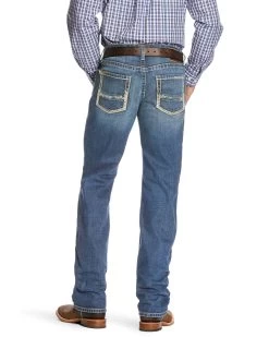 Western Cowboy Clothing Store 33 Ariat Men's M5 Nolan Slim Stackable Stretch Straight Leg Jeans