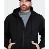 Wolverine Men's FR Logo Sleeve Zip-Up Work Hoodie -Western Cowboy Clothing Store 2000286843 001 P1