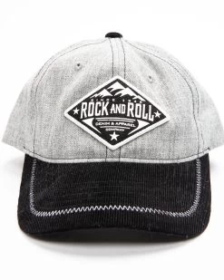 Rock & Roll Cowboy Men's Mountain Logo Patch Cap -Western Cowboy Clothing Store 2000290025 020 P4