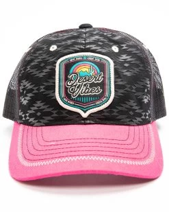 Rock & Roll Denim Men's Desert Vibes Logo Southwestern Cap 11 Rock & Roll Denim Men's Desert Vibes Logo Southwestern Cap -Western Cowboy Clothing Store 2000290026 001 P4