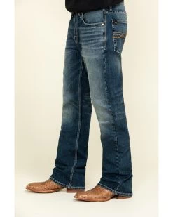 Cody James Core Men's Sundance Medium Wash Stretch Slim Bootcut Jeans -Western Cowboy Clothing Store 2000290857 400 P3
