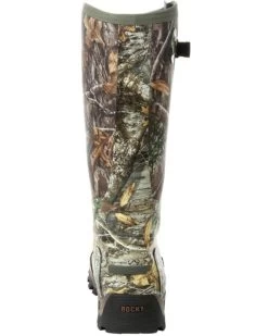 Rocky Men's Camo Rubber Snake Boots - Round Toe -Western Cowboy Clothing Store 2000291449 234 P4