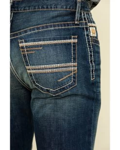 Cinch Men's Ian Rigid Dark Slim Bootcut Jeans 11 Cinch Men's Ian Rigid Dark Slim Bootcut Jeans -Western Cowboy Clothing Store 2000309167 402 P4