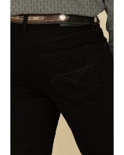 Cody James Men's Night Rider Stretch Stackable Straight Jeans -Western Cowboy Clothing Store 2000312839 001 P5