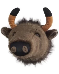 Carstens Home Plush Buffalo Large Trophy Head
