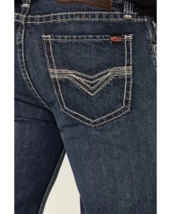 Rock & Roll Denim Men's FR Double Barrel Relaxed Straight Work Jeans -Western Cowboy Clothing Store 2000323860 420 P3