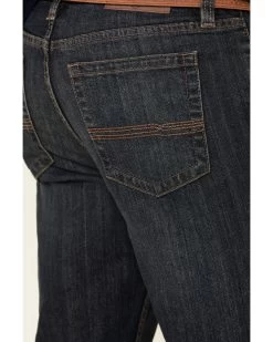 Cody James Men's Barn Sour Dark Wash Stretch Slim Straight Jeans -Western Cowboy Clothing Store 2000325573 400 P4