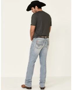 Cody James Core Men's Sawbuck Light Wash Stretch Stackable Straight Jeans -Western Cowboy Clothing Store 2000325658 400 P3