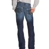 Ariat Men's M5 Ryley Slim Stackable Straight Leg Work Jeans - Big -Western Cowboy Clothing Store 2000332071 400 P1