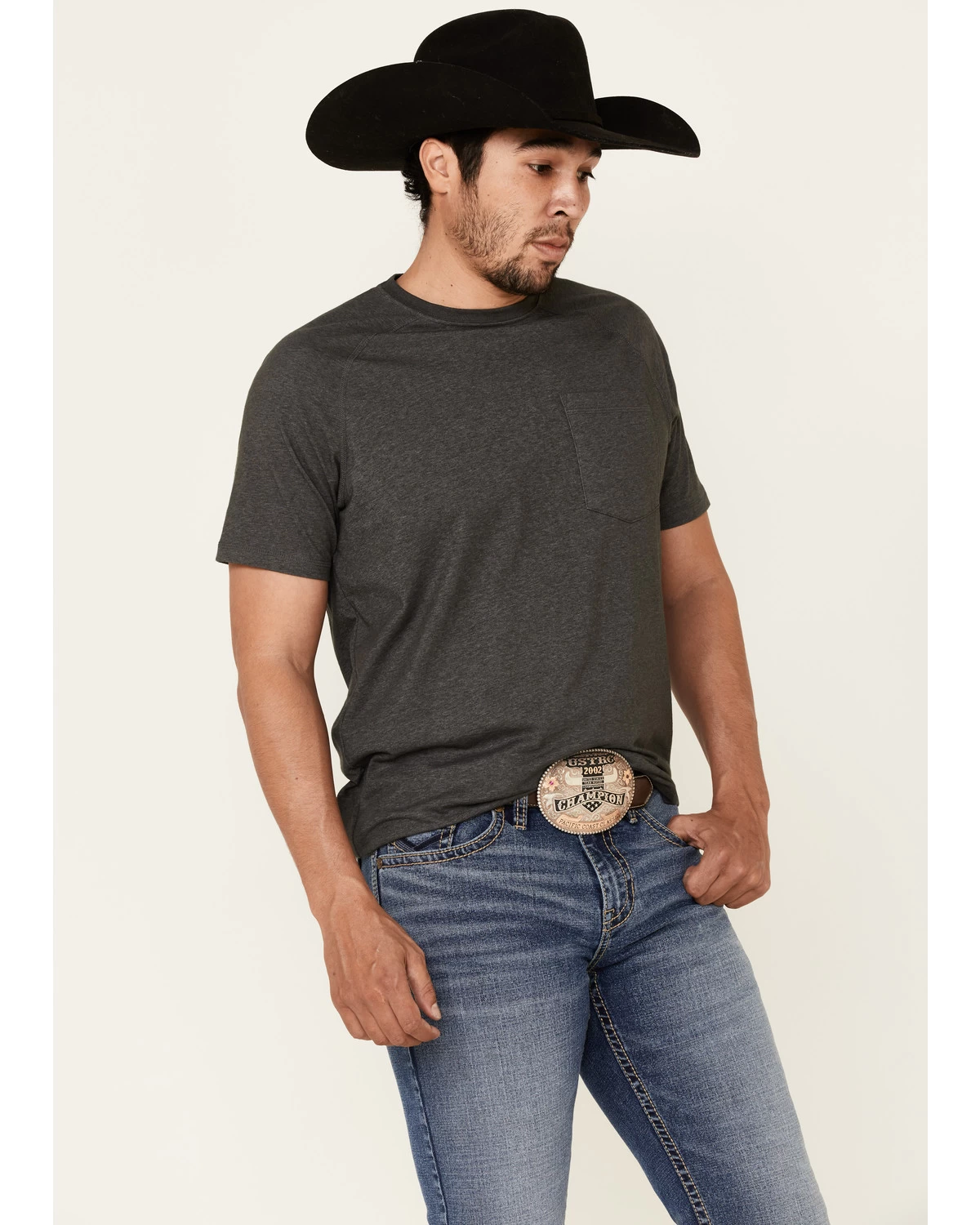 Cody James Men's Bronco Medium Wash Stackable Straight Stretch Jeans 4 Cody James Men's Bronco Medium Wash Stackable Straight Stretch Jeans - Image 2