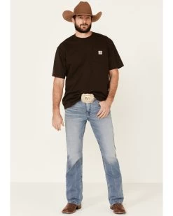 Cody James Men's Flash Light-Wash Slim Bootcut Jeans