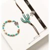 Prime Time Jewelry Women's Cactus Beaded Bracelet Set -Western Cowboy Clothing Store 2000338285 040 P1