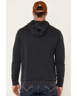 Flag & Anthem Men's Charcoal Colerain Burnout Fleece Hooded Sweatshirt -Western Cowboy Clothing Store 2000339256 022 P4