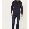 Flag & Anthem Men's Navy Colerain Burnout Fleece Hooded Sweatshirt -Western Cowboy Clothing Store 2000339258 410 P1