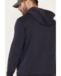 Flag & Anthem Men's Navy Colerain Burnout Fleece Hooded Sweatshirt -Western Cowboy Clothing Store 2000339258 410 P5