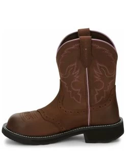 Justin Women's Wanette Western Work Boots - Steel Toe -Western Cowboy Clothing Store 2000340878 230 P3