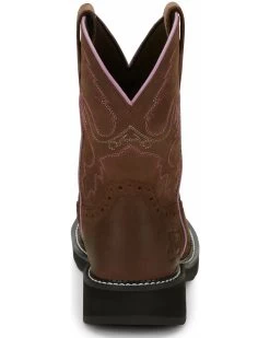 Justin Women's Wanette Western Work Boots - Steel Toe -Western Cowboy Clothing Store 2000340878 230 P4