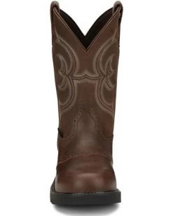 Justin Women's Wanette Waterproof Western Work Boots - Steel Toe -Western Cowboy Clothing Store 2000340880 200 P4