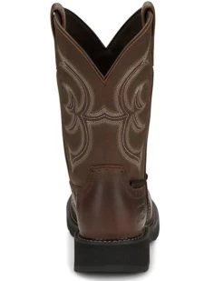 Justin Women's Wanette Waterproof Western Work Boots - Steel Toe -Western Cowboy Clothing Store 2000340880 200 P5