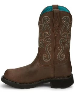 Justin Women's Tasha Waterproof Western Work Boots - Steel Toe -Western Cowboy Clothing Store 2000340881 200 P3