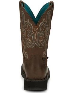 Justin Women's Tasha Waterproof Western Work Boots - Steel Toe -Western Cowboy Clothing Store 2000340881 200 P5