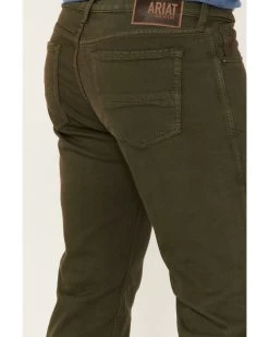 Ariat Men's M7 Grizzly Wash Stretch Slim Straight Jeans -Western Cowboy Clothing Store 2000341994 280 P4