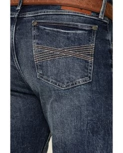 Wrangler 20X Men's Shore Medium Wash Stretch Slim Straight Jeans - Long -Western Cowboy Clothing Store 2000342095 400 P3