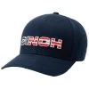 Cinch Men's Navy Patriotic 3D Logo Fitted Flex-Fit Ball Cap